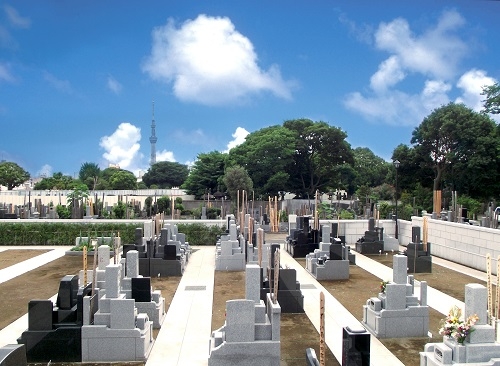 寛永寺墓地