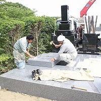 (3)石塔工事その１