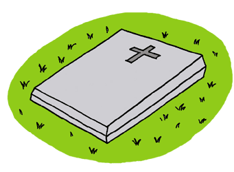 キリスト教の墓石